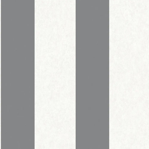 Papel Vinilico Texturado Lavable Aura 862/5 Rayas Gris Muresco DecoStock