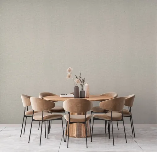 Papel Vinilico Texturado Lavable Aura 8631 Muresco Gris Claro