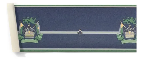 Guarda  Vinilizada Bord X 5 Mts - Juvenil - Escudos 90237/3 DecoStock