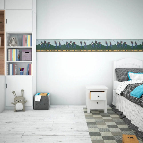 Guarda Vinilizada Borders X 5 Mts- Golf Deporte 90263/2 DecoStock