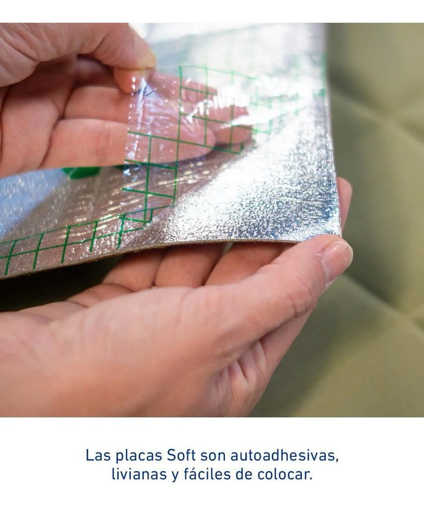Placas 3d Autoadhesivas Muresco Texturadas Antihumedad Felpa Natural