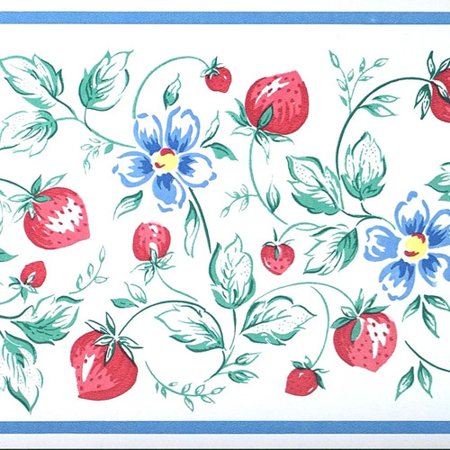 Guarda Vinilizada Bord X 5 Mts  Florcitas 90286/3 DecoStock