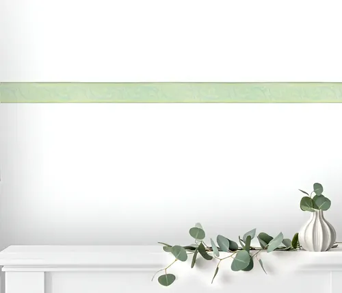 Guarda Vinilica X 5 Mts F/ Verde Y Celeste 9506/2 DecoStock