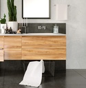 Papel Vinilizado Relieves Muresco Gris Claro 9601/2 Dstock