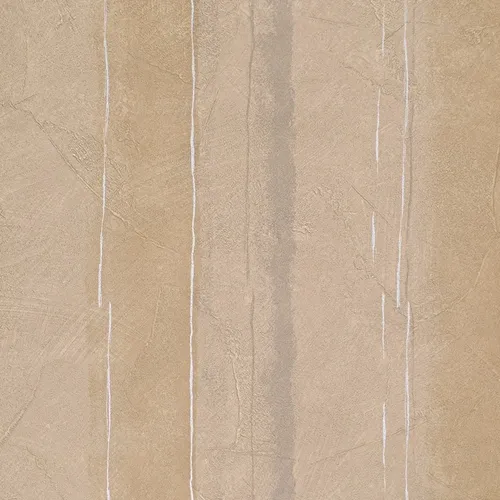 Papel Vinilizado Marrón Claro Rayado Relieves Muresco 9604/3