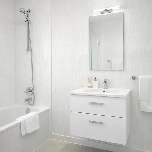 Papel Vinilico Sedado 9701/1 Studio Muresco Decostock Blanco