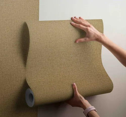 Papel Vinilico Jaspeado Beige Arena Studio Muresco 9702/4