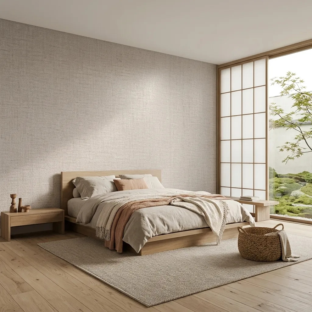 Muresco Papel Autoadhesivo Texturado Para Pared 3 M2 Visón Oscuro Nido
