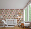 Papel Vinilizado Flores F/ Blanco Hashtag Muresco 9924/1 DecoStock