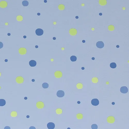 Papel Vinilizado F/ Celeste Lunares Hashtag Muresco 9928/1 DecoStock