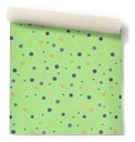 Papel Vinilizado F/ Verde Con Lunares Hashtag Muresco 9928/3