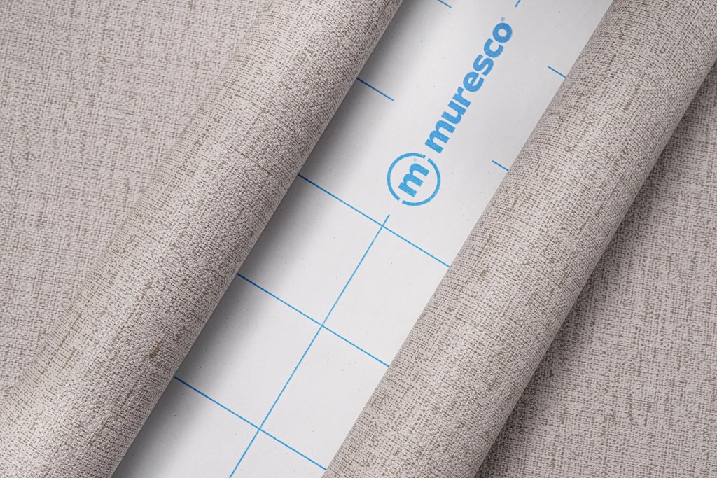 Muresco Papel Autoadhesivo Texturado Para Pared 3 M2 Visón Oscuro Nido