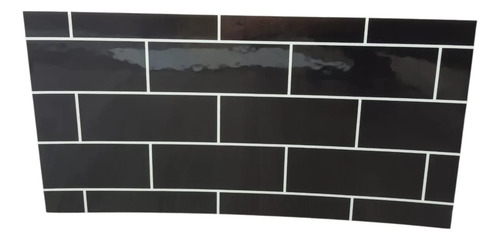 Placas Laminadas Subway Negro 99511