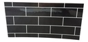 Placas Laminadas Subway Negro 99511