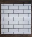 Placas laminadas Subway Blanco 99521