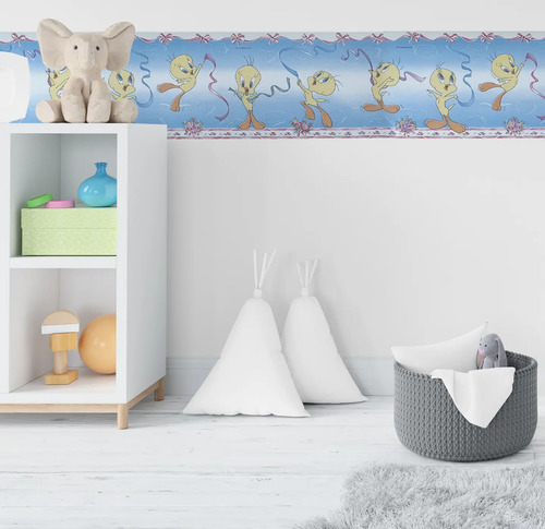 Guarda Vinilica  X 5 Mts - Tweety Disney 9953/1 DecoStock