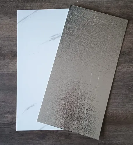 Pack X 5 Placas Laminadas Calacatta Marmol Muresco