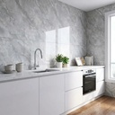 Placa Laminada Mármol Silver Gridstone 99541