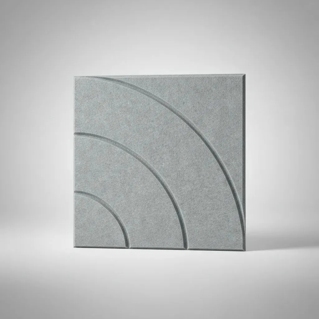 Muresco Panel Acústico Curva Grey