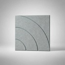 Muresco Panel Acústico Curva Grey
