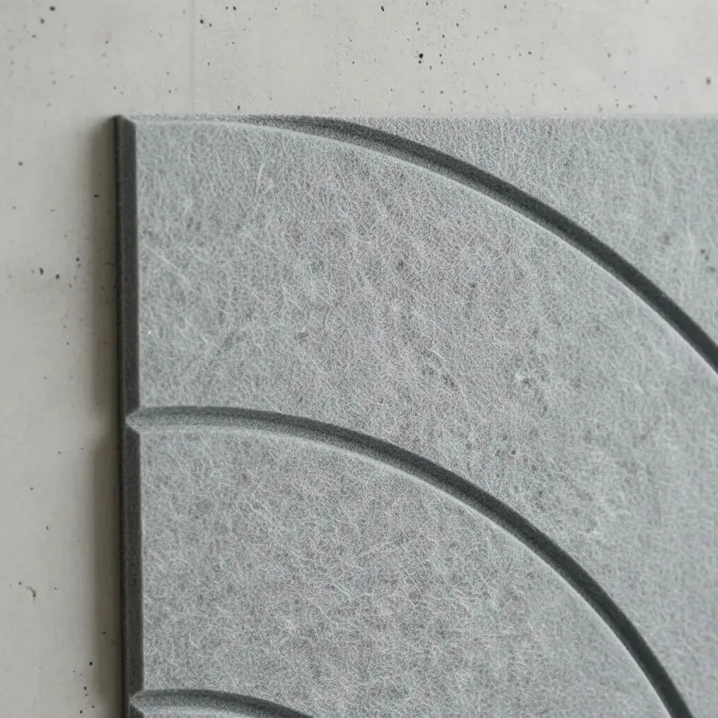 Muresco Panel Acústico Curva Grey