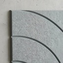 Muresco Panel Acústico Curva Grey