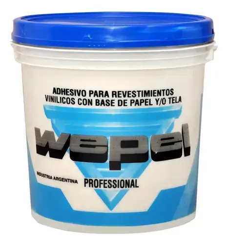 Adhesivo X 2kg Wepel + 1 Papel Base Muresco + Espátula