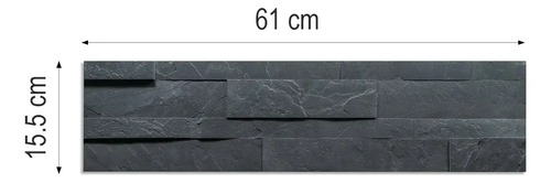 Liston Stone Flex Basalto 610 x 155 x 55 MM