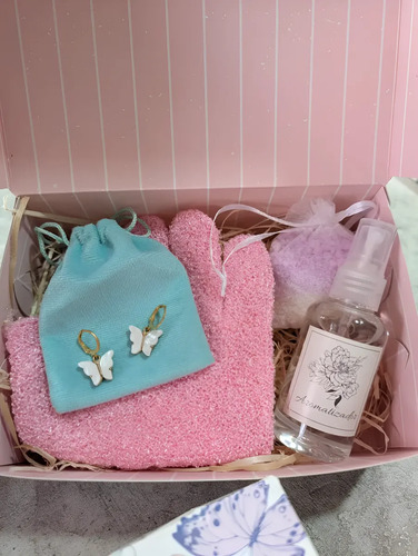 Box/kit Regalo Original Día De La Madre Spa Excelente Calida Lavanda