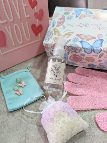 Box/kit Regalo Original Día De La Madre Spa Excelente Calida Lavanda