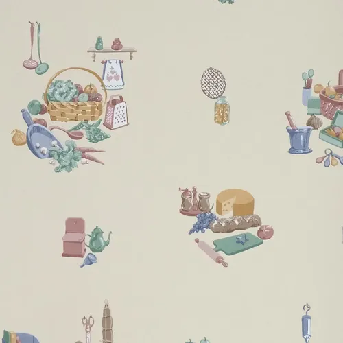 Papel Vinilico Crema Cocina Fashion Point Imperial DecoStock