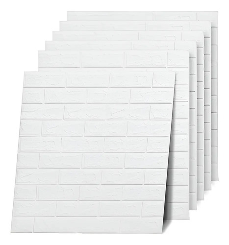 Pack X10 Placas 3d Autoadhesivas Dib Pintable/lavable Laja