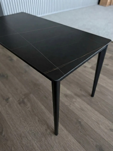 Juego De Comedor Mesa Neolith 1,20 X 70 Marrón Tulum