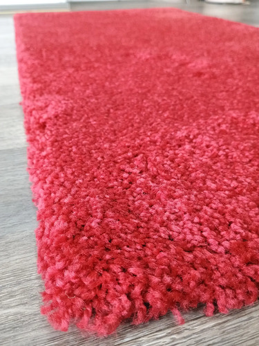 Costado De Cama Oasis Liso-multi 50x100 Cm Importada - 50 cm, Rojo, Oasis Liso Multi, 1 m