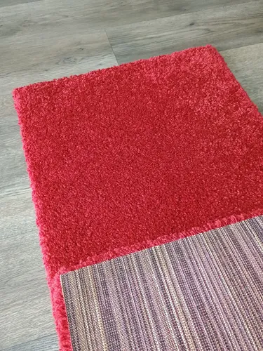 Costado De Cama Oasis Liso-multi 50x100 Cm Importada - 50 cm, Rojo, Oasis Liso Multi, 1 m
