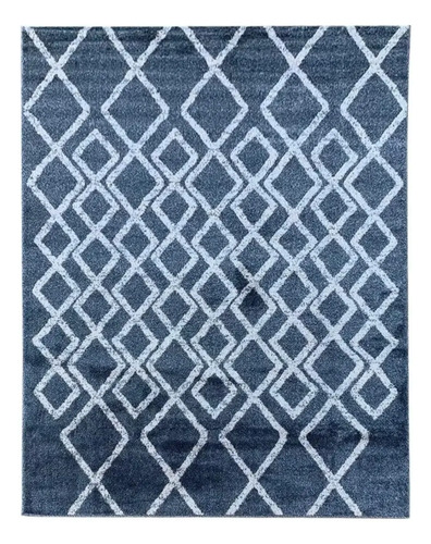 Alfombra Rhone Moderna Pelo Corto Dib 1,50 X 2 Mts - 1.5 m, Gris, Gris y blanco, 2 m