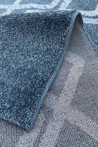 Alfombra Rhone Moderna Pelo Corto Dib 1,50 X 2 Mts - 1.5 m, Gris, Gris y blanco, 2 m