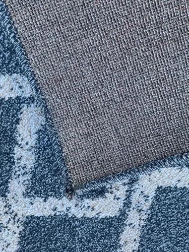 Alfombra Rhone Moderna Pelo Corto Dib 1,50 X 2 Mts - 1.5 m, Gris, Gris y blanco, 2 m