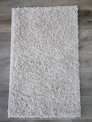 Alfombra Costado Cama Shaggy Cool 57x90  Pelo Largo Colores - 57 cm, Vison Claro, Pelo Largo, 90 cm