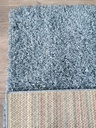 Alfombra Costado Cama Shaggy Cool 57x90  Pelo Largo Colores - 57 cm, Azul, Pelo Largo, 90 cm