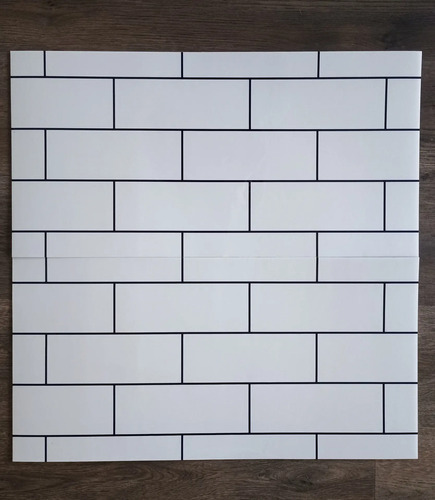 Pack X 10 Placas 3d Adhesivas Pared Muresco Laminadas Marmol