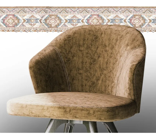 Guarda Vinilizada Pre Encolada Geometrica X 4,30 Mts DecoStock