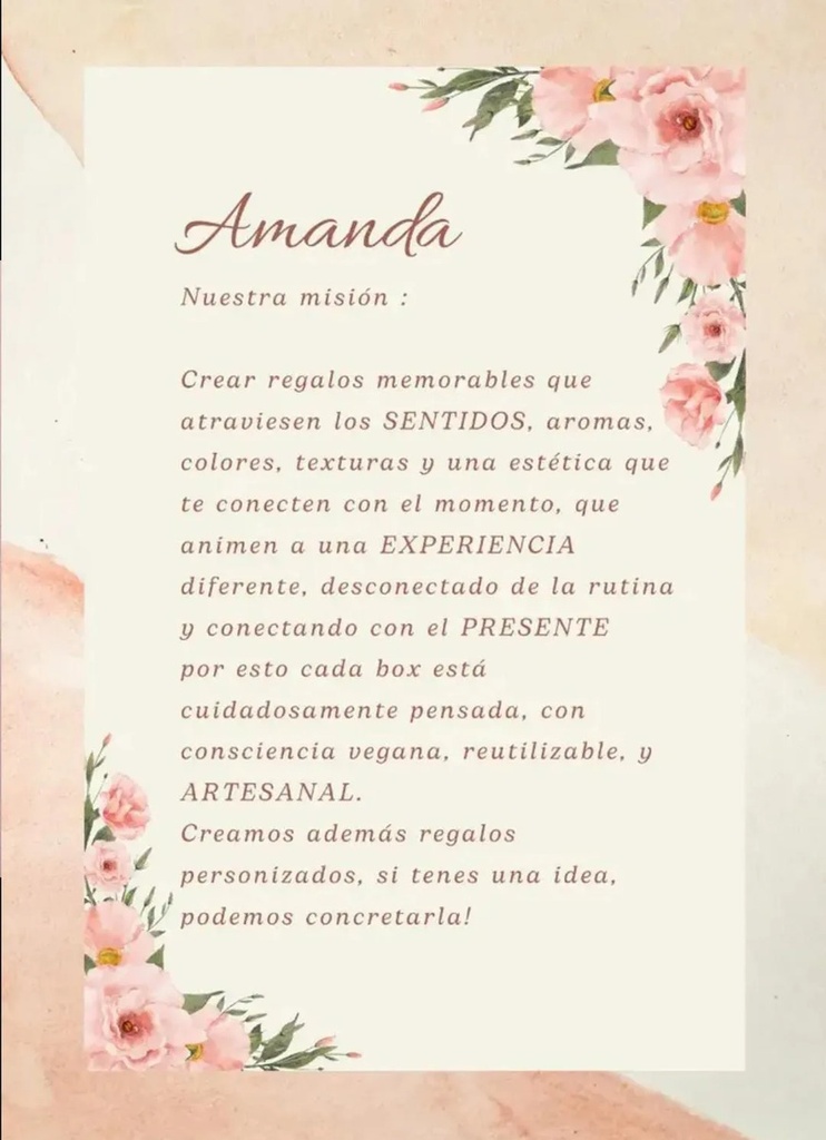 Box/kit Regalo Original Día De La Madre Spa Excelente Calida Lavanda