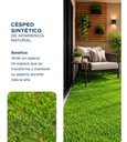 Césped Sintético Decorativo Muresco 20 Mm En Rollo (4m2) Verde