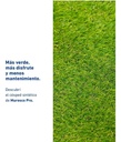 Césped Sintético Decorativo Muresco 20 Mm En Rollo (4m2) Verde