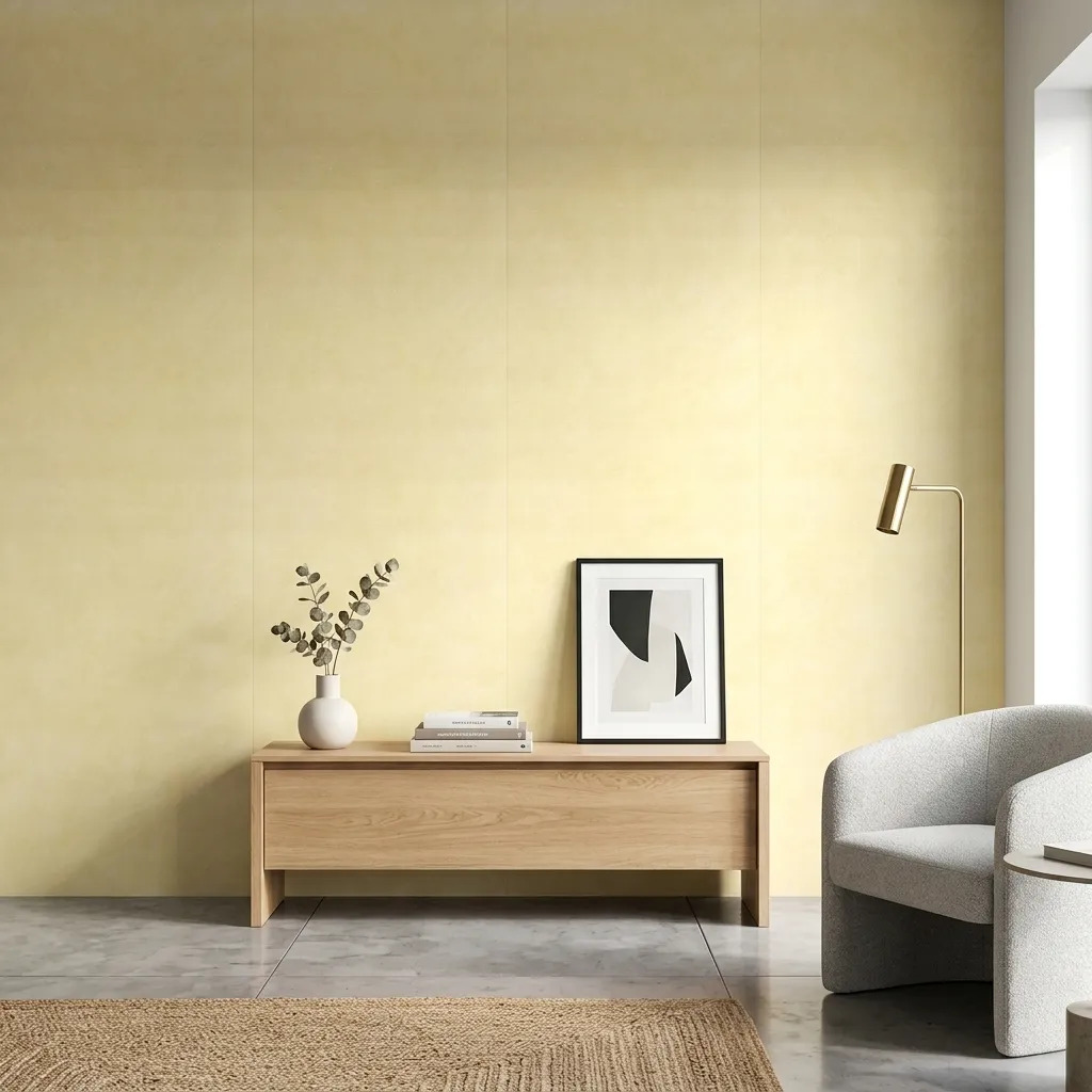 Papel Vinilico Lunares 5713/2 Celebry Teens Muresco Dstock Amarillo Pastel