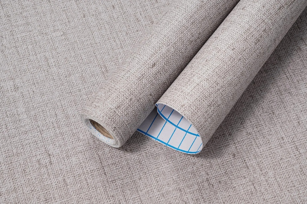 Papel Autoadhesivo Pared Texturado Rollo 0,60 X 5 Mts - 3m2 Nido - Vison Oscuro
