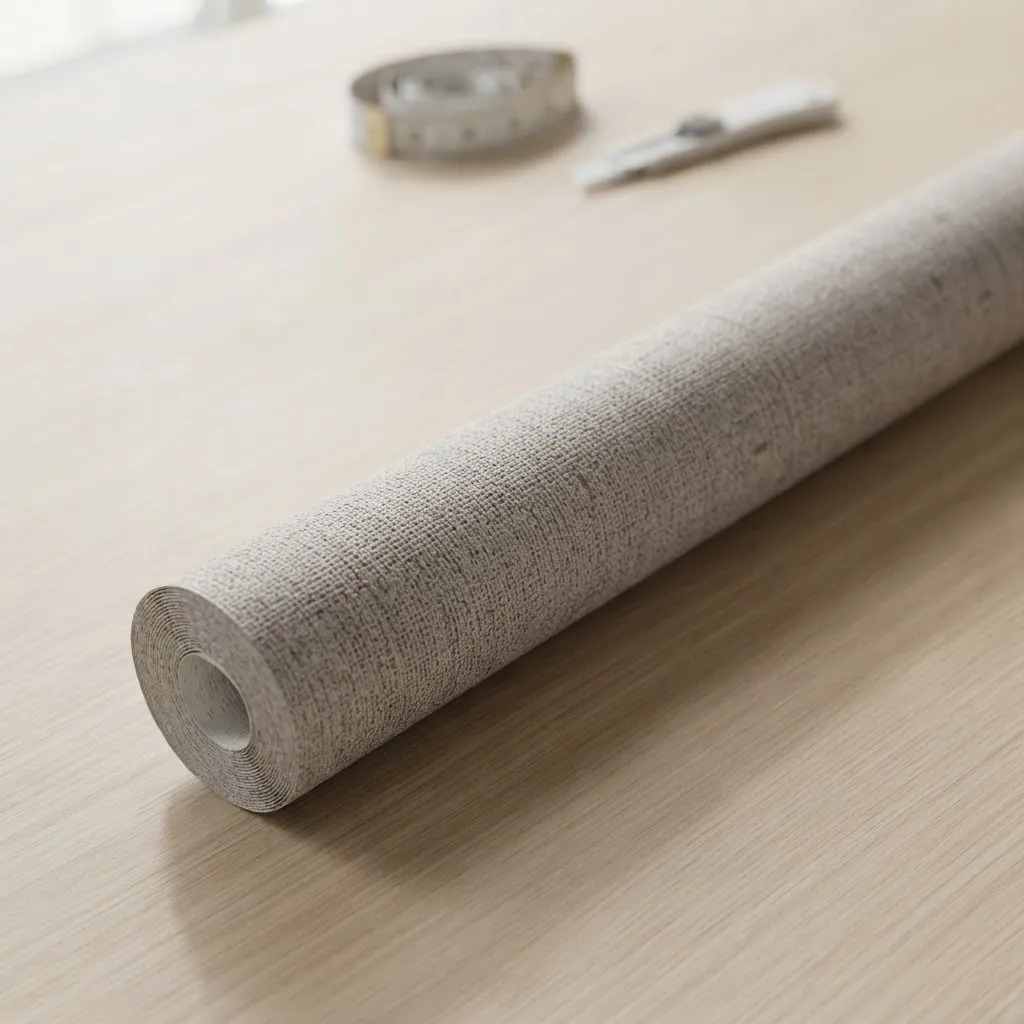 Papel Autoadhesivo Pared Texturado Rollo 0,60 X 5 Mts - 3m2 Nido - Vison Oscuro