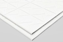 Pack X 5 Placas Autoadhesivas Soft Pared Cuero 70x70cm Marfil