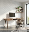 Placas X 10 3d Autoadhesivas Pared Muresco Pintable/lavable  Blanco Ladrillo